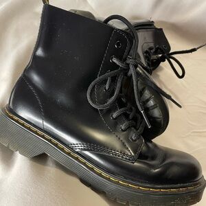 Dr. Martens Black Leather Boots